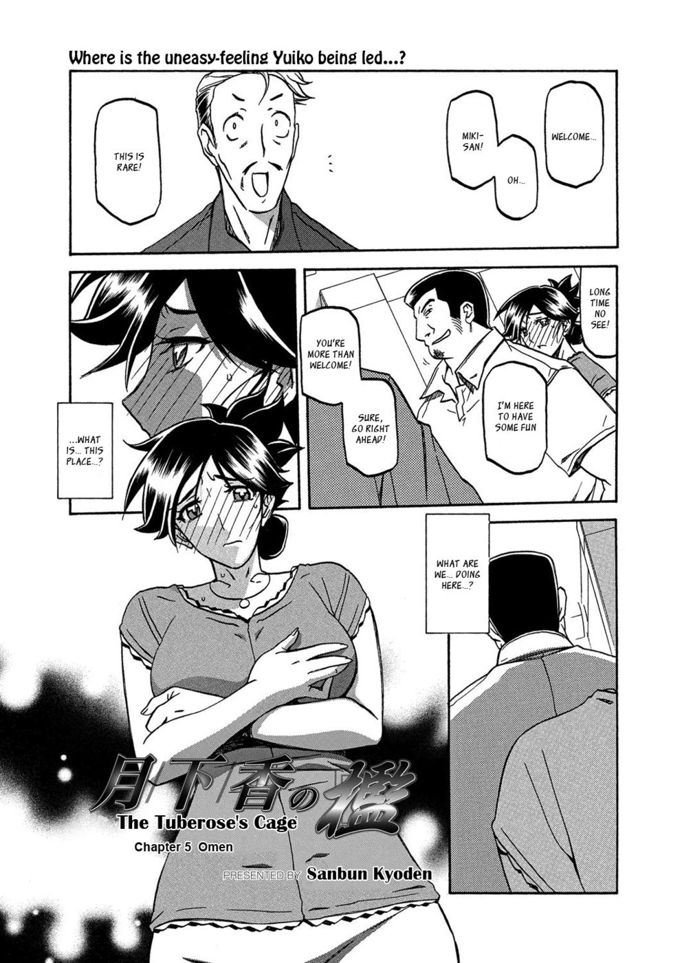 Hentai Manga Comic-The Tuberose's Cage-Chapter 6-1